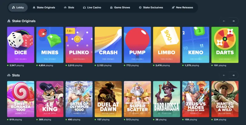 stake casino